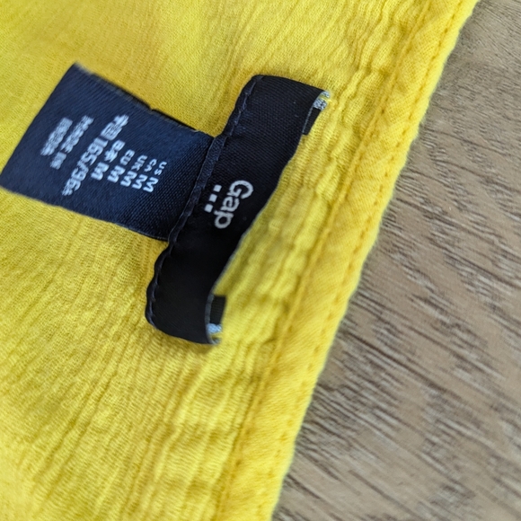 Women's Yellow Boho top - Picture 2 of 3